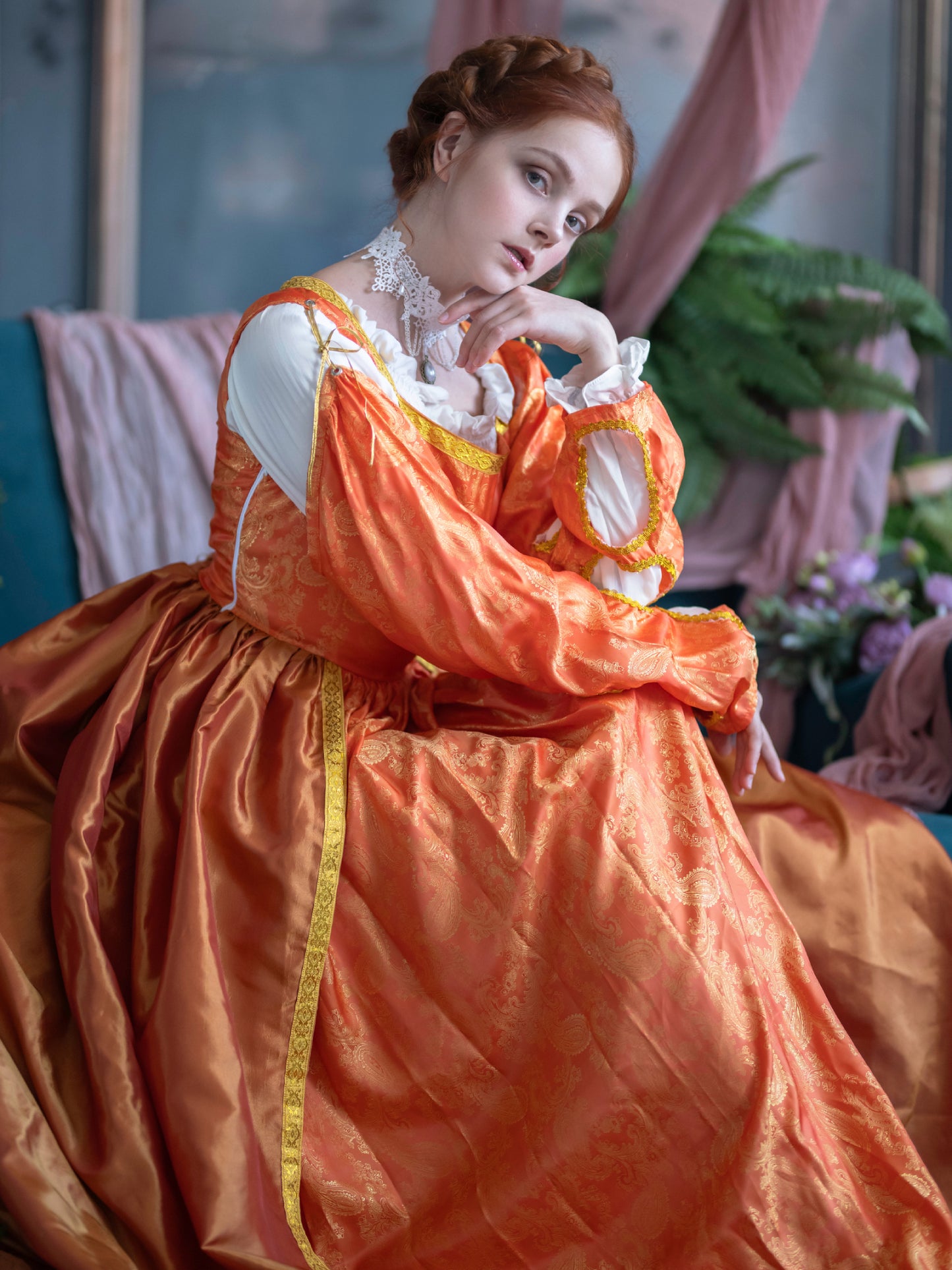 Renaissance Princess Gown 16th Vintage Costume