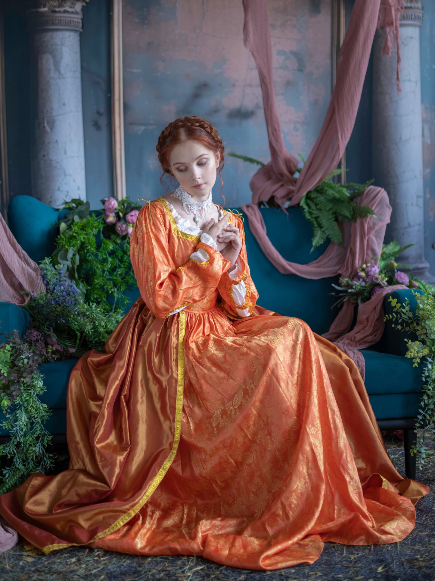 Renaissance Princess Gown 16th Vintage Costume