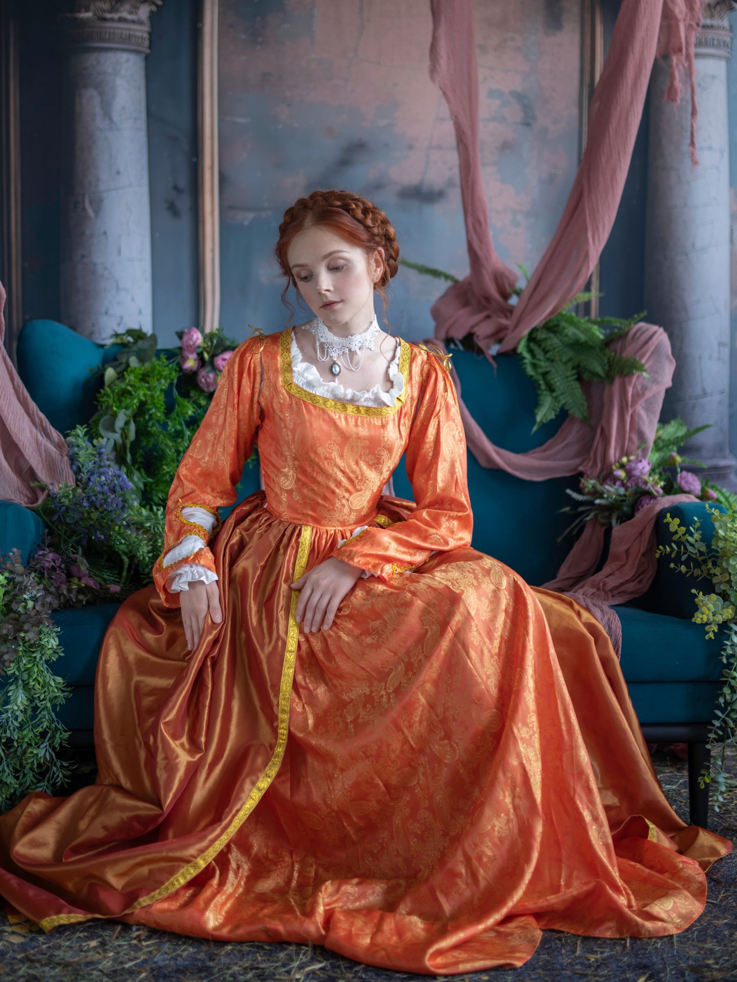 Renaissance Princess Gown 16th Vintage Costume