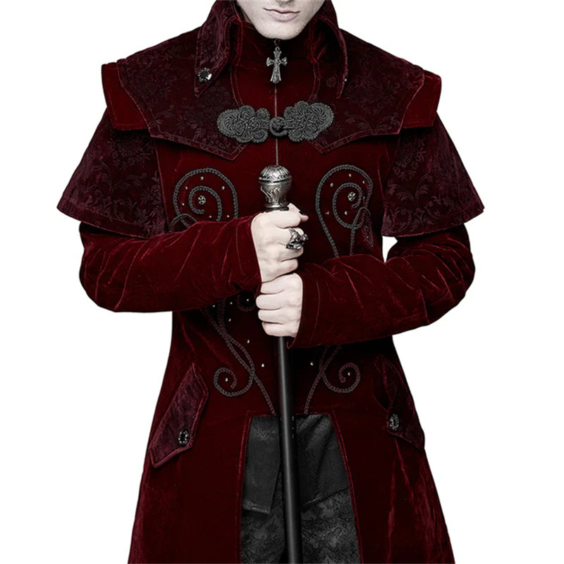 Medieval Steampunk Gothic Coat - Retrorobe