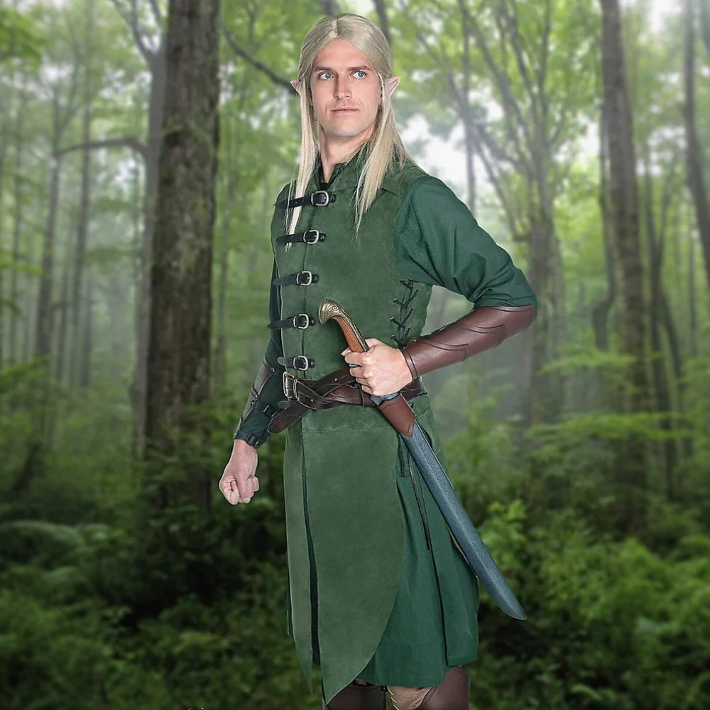 Renaissance Archery Style Tunic Vest - Retrorobe