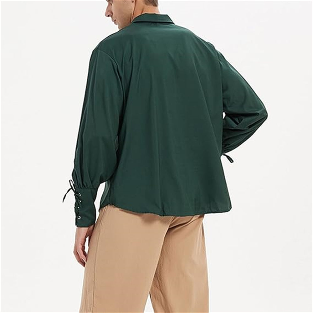 Pirate Style Tunic Drawstring Desing - Retrorobe