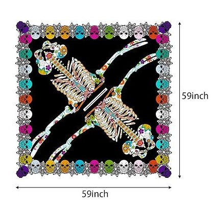 Bat Skull Skeleton Cape