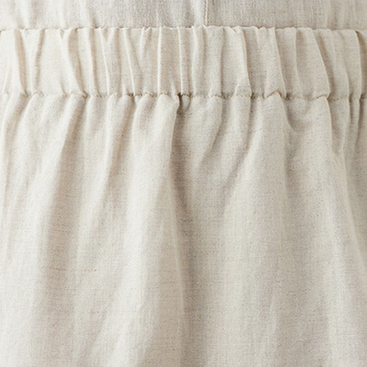 Medieval Two Layer Linen Skirt - Retrorobe