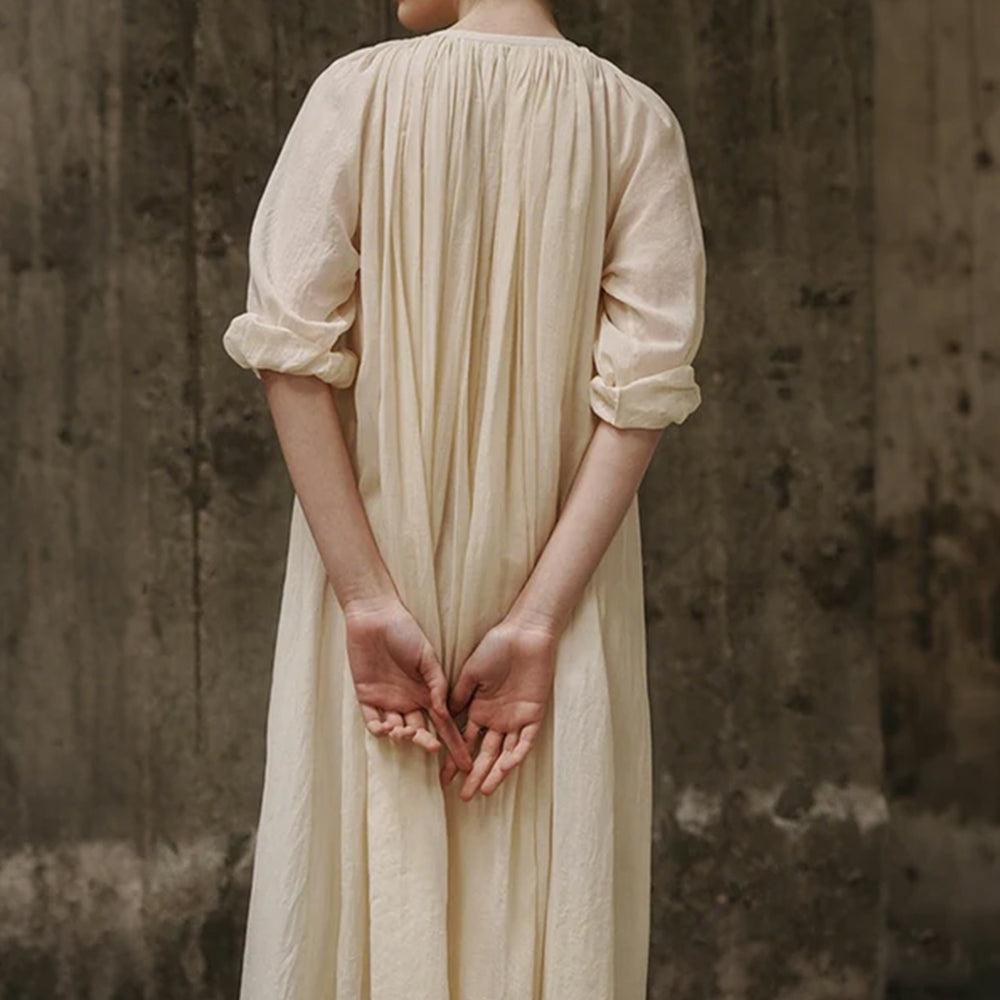 Medieval Renaissance Style Chemise Dress for Ren Faire - Retrorobe
