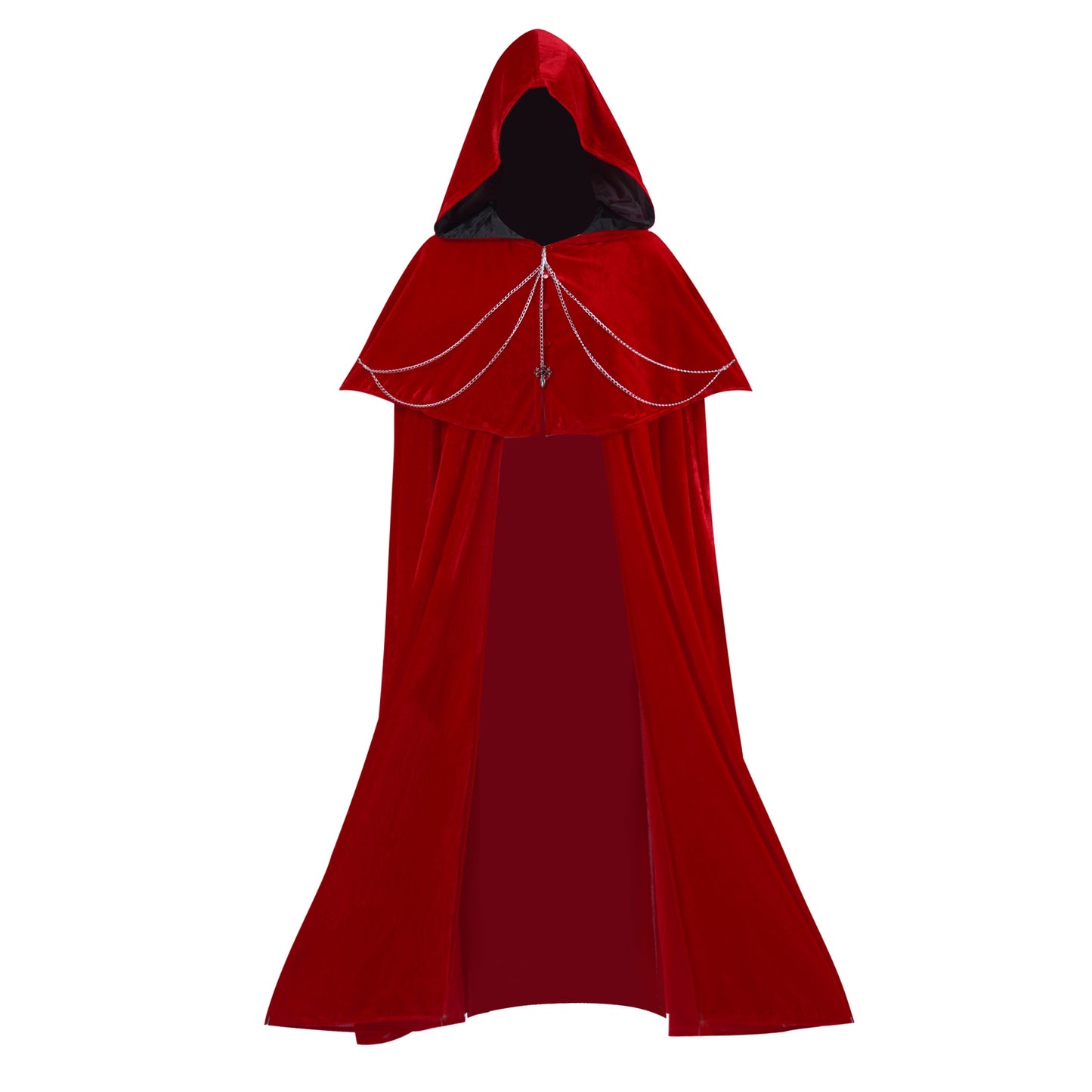 Cape à capuche rétro vintage médiévale Renaissance pour homme et femme, pour Halloween, carnaval, fête, LARP, Ren Faire, pour adulte