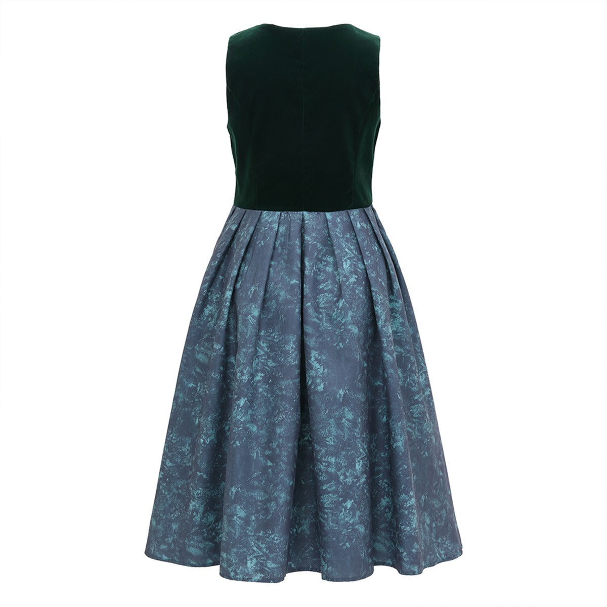 Oktoberfest Women's Dark Green Dirndl Dress with Apron