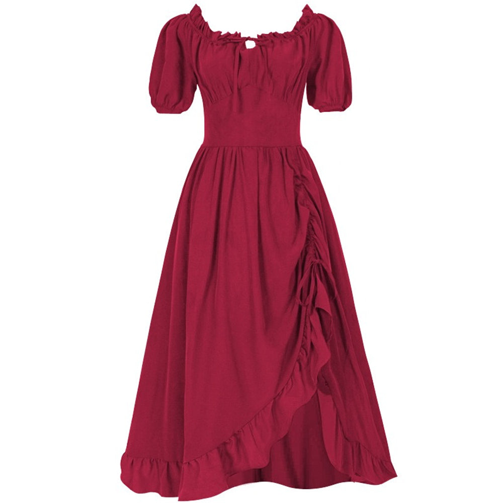 Renaissance Fairy Costume Dress with Corset & ACCs - Retrorobe