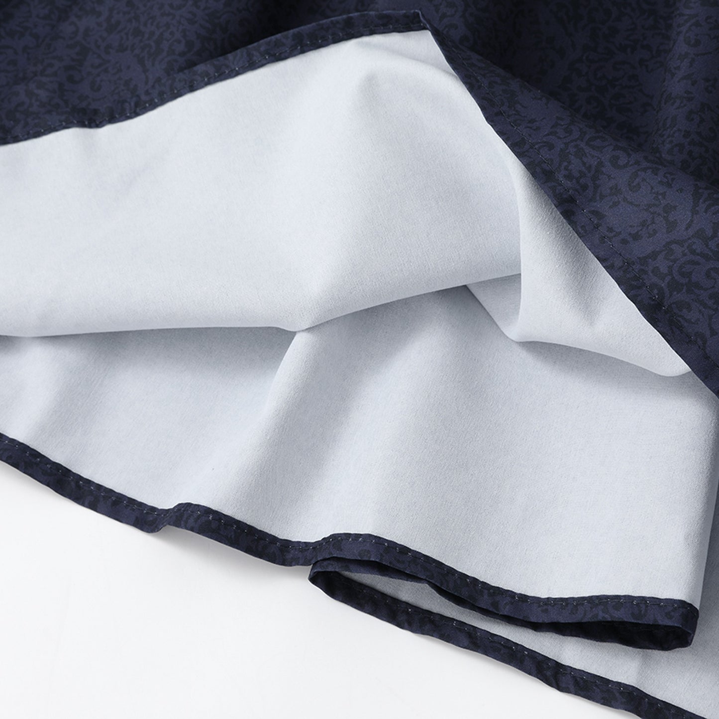 Oktoberfest Navy Blue Elegant Dirndl Dress with Apron