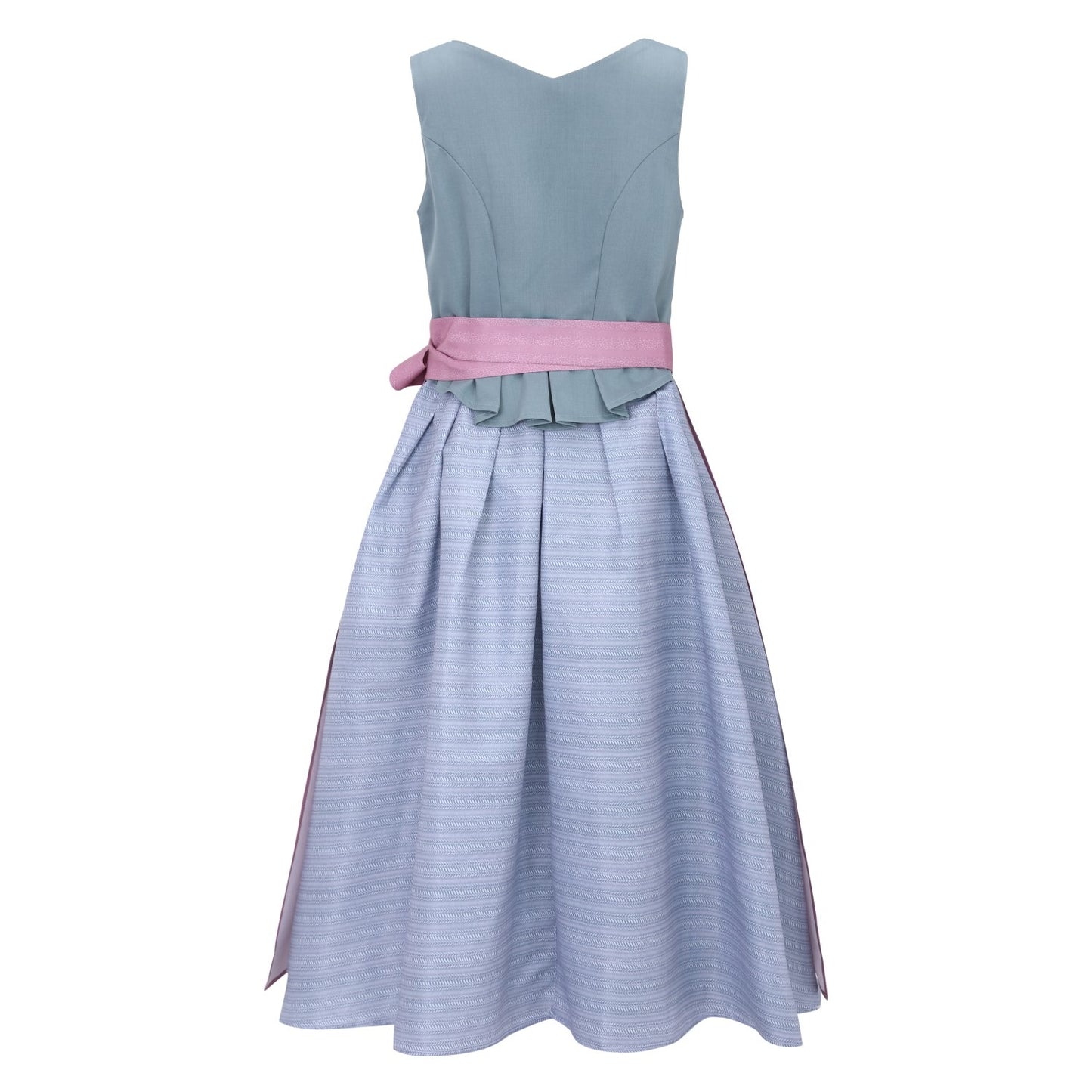 Oktoberfest Button-Up Dirndl with Long Apron