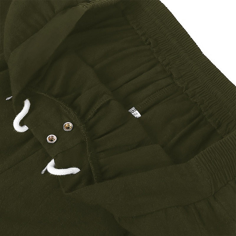 Retro Style Pirate Cotton Linen Pants - Retrorobe