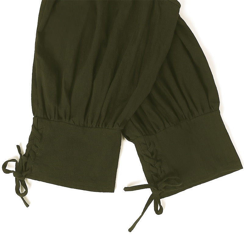 Retro Style Pirate Cotton Linen Pants - Retrorobe