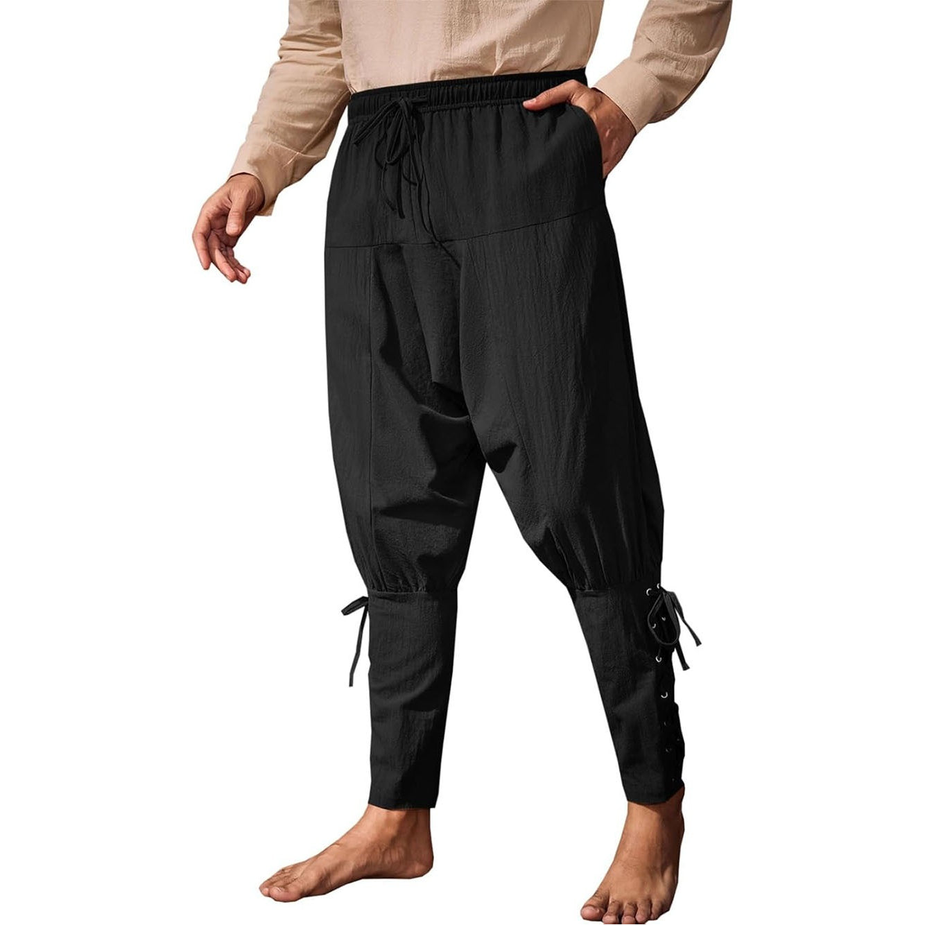 Medieval Pirate Costume with Vest, ACCs