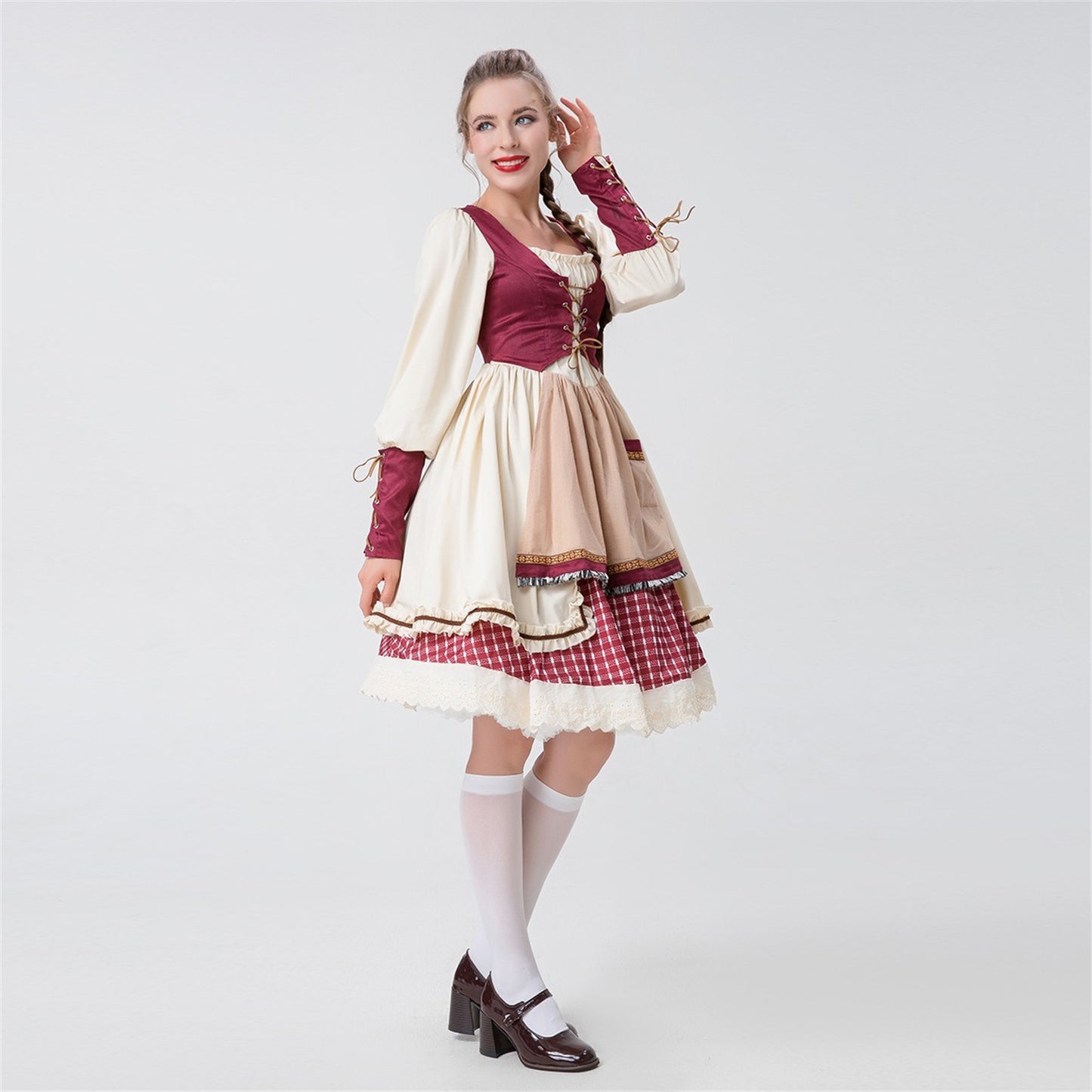 Little Red Riding Hood Dress with Cape