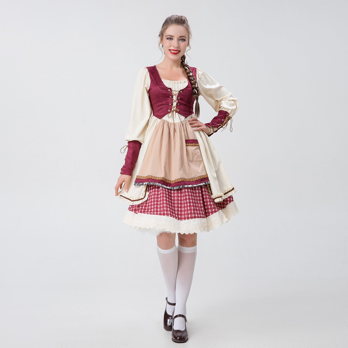 Little Red Riding Hood Dress with Cape