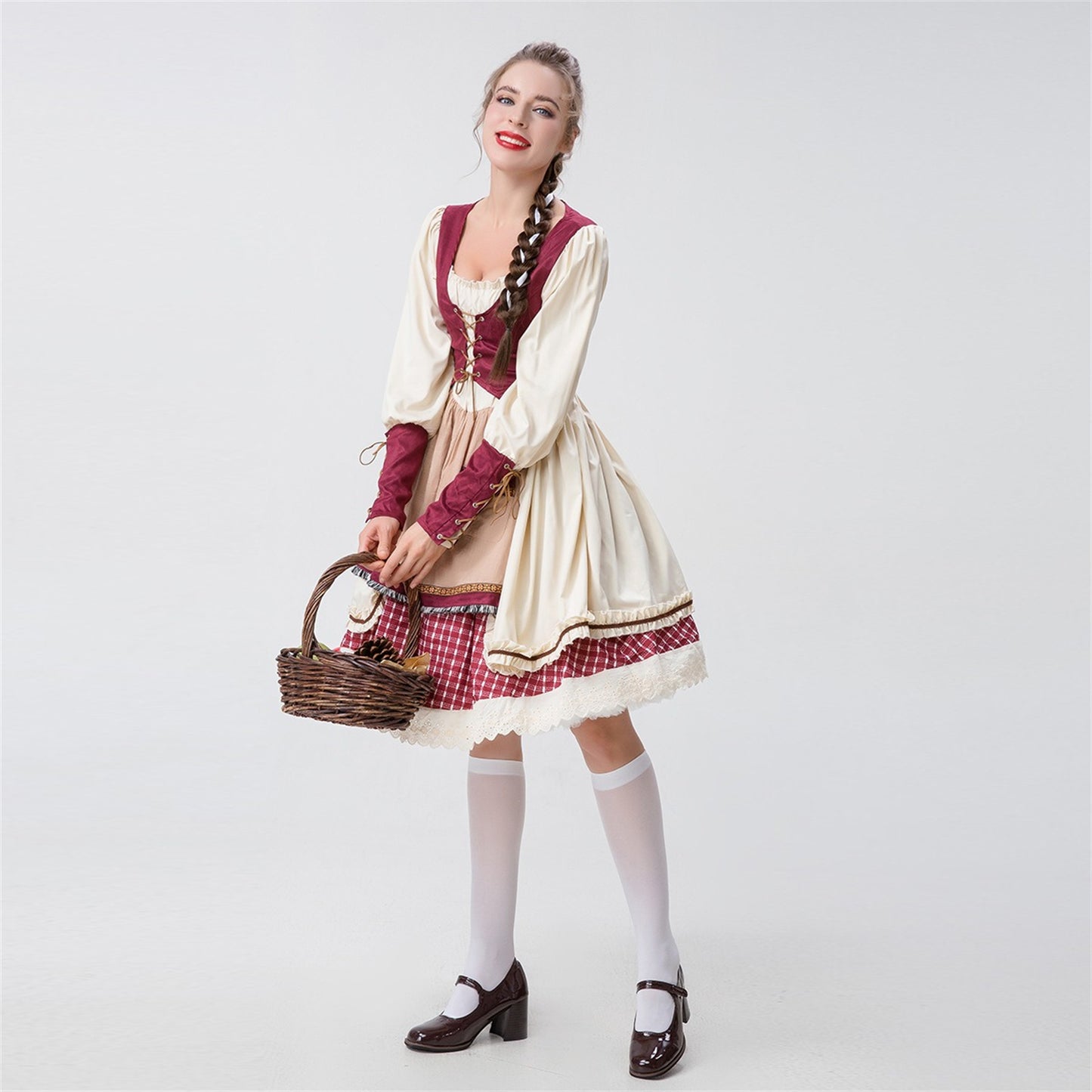 Little Red Riding Hood Dress with Cape
