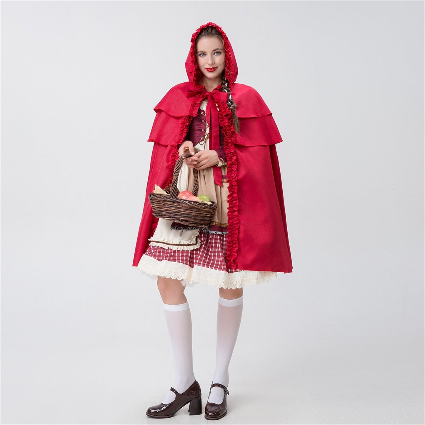 Little Red Riding Hood Dress with Cape