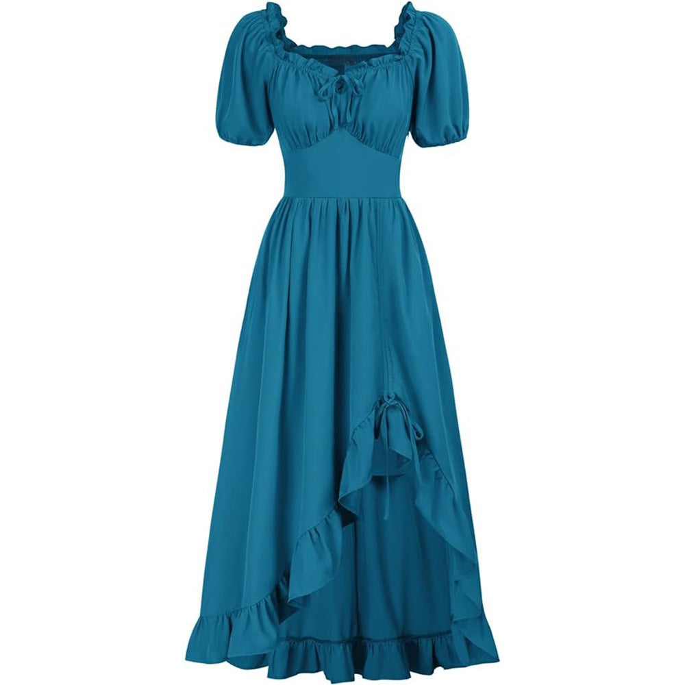 Green Elven LARP Fantasy Costume Dress