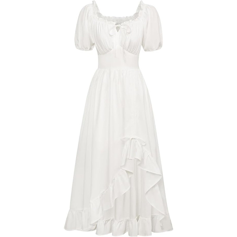 Green Elven LARP Fantasy Costume Dress - Retrorobe