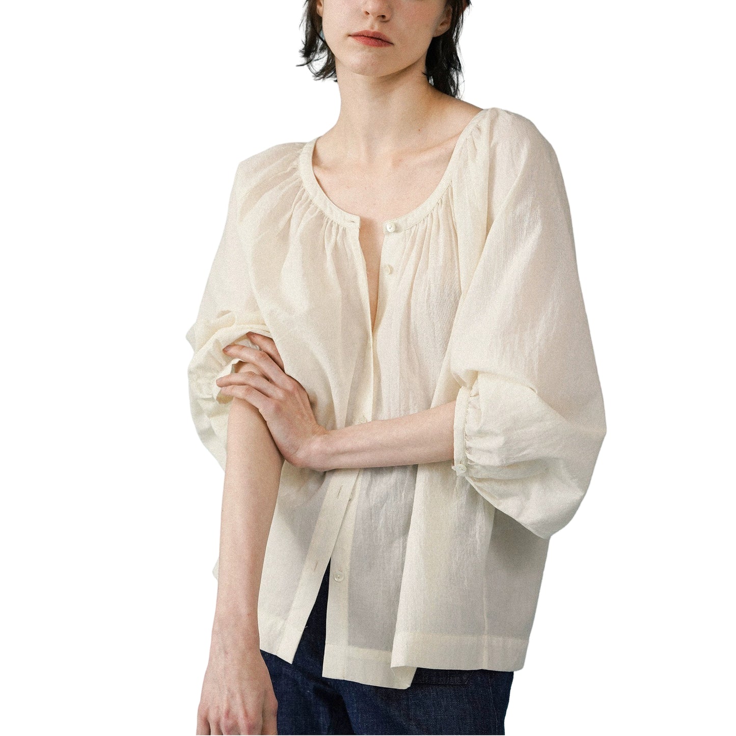 Renaissance Style Loose Design Blouse - Retrorobe