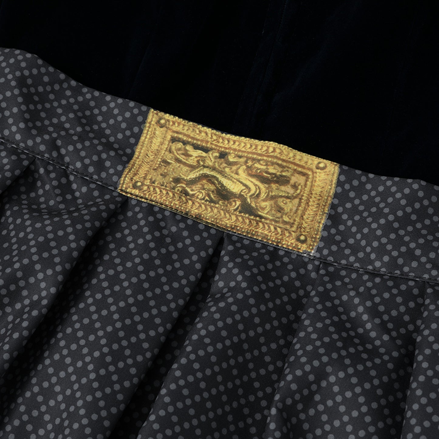 Oktoberfest Black Vintage Dirndl Dress