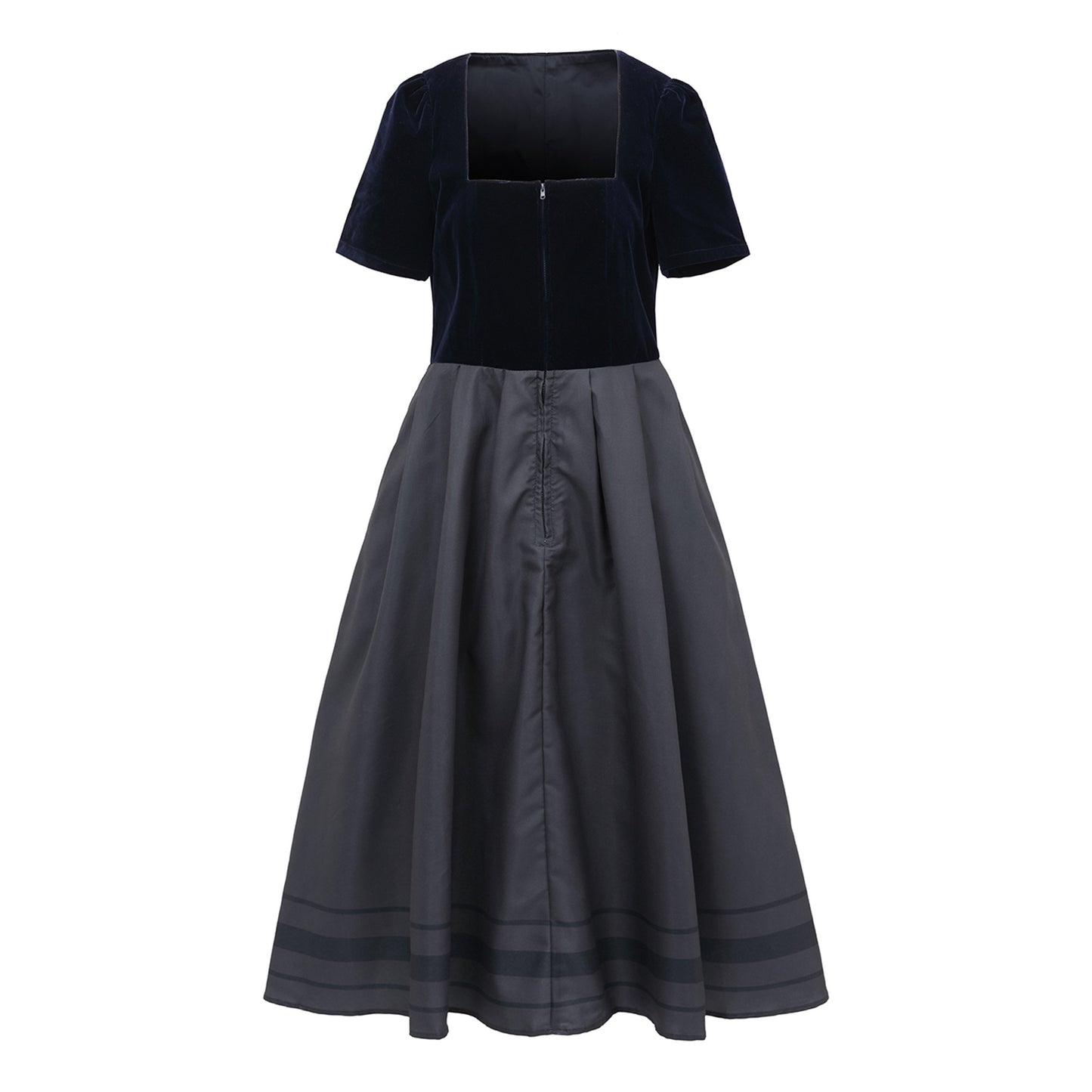 Oktoberfest Black Vintage Dirndl Dress