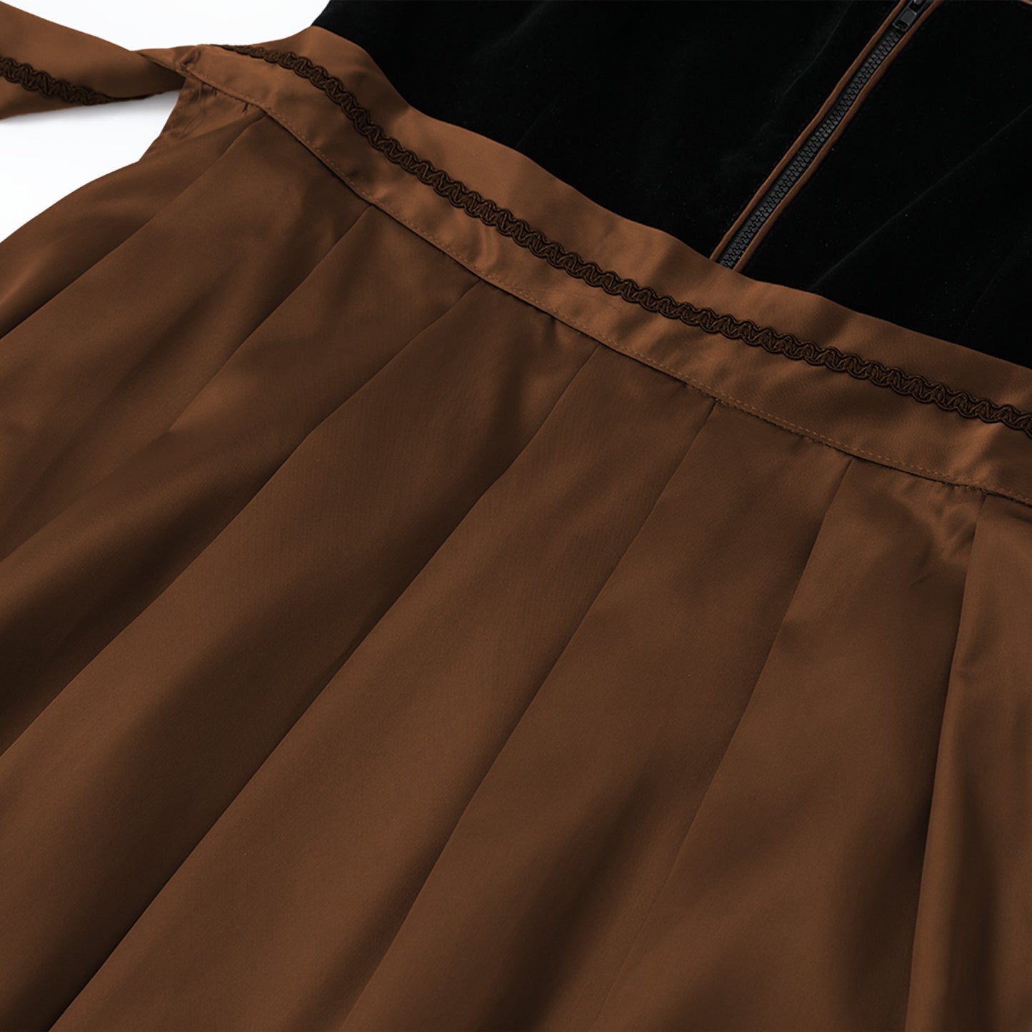Oktoberfest Women's Bronze Dirndl Dress with Apron