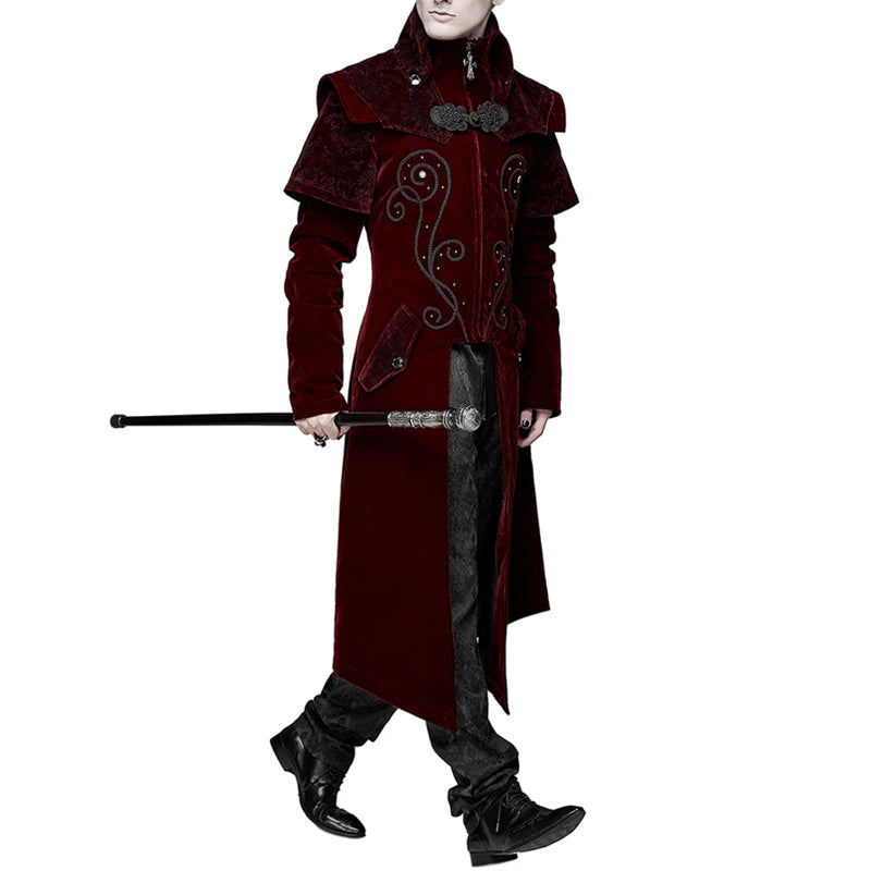 Medieval Steampunk Gothic Coat - Retrorobe