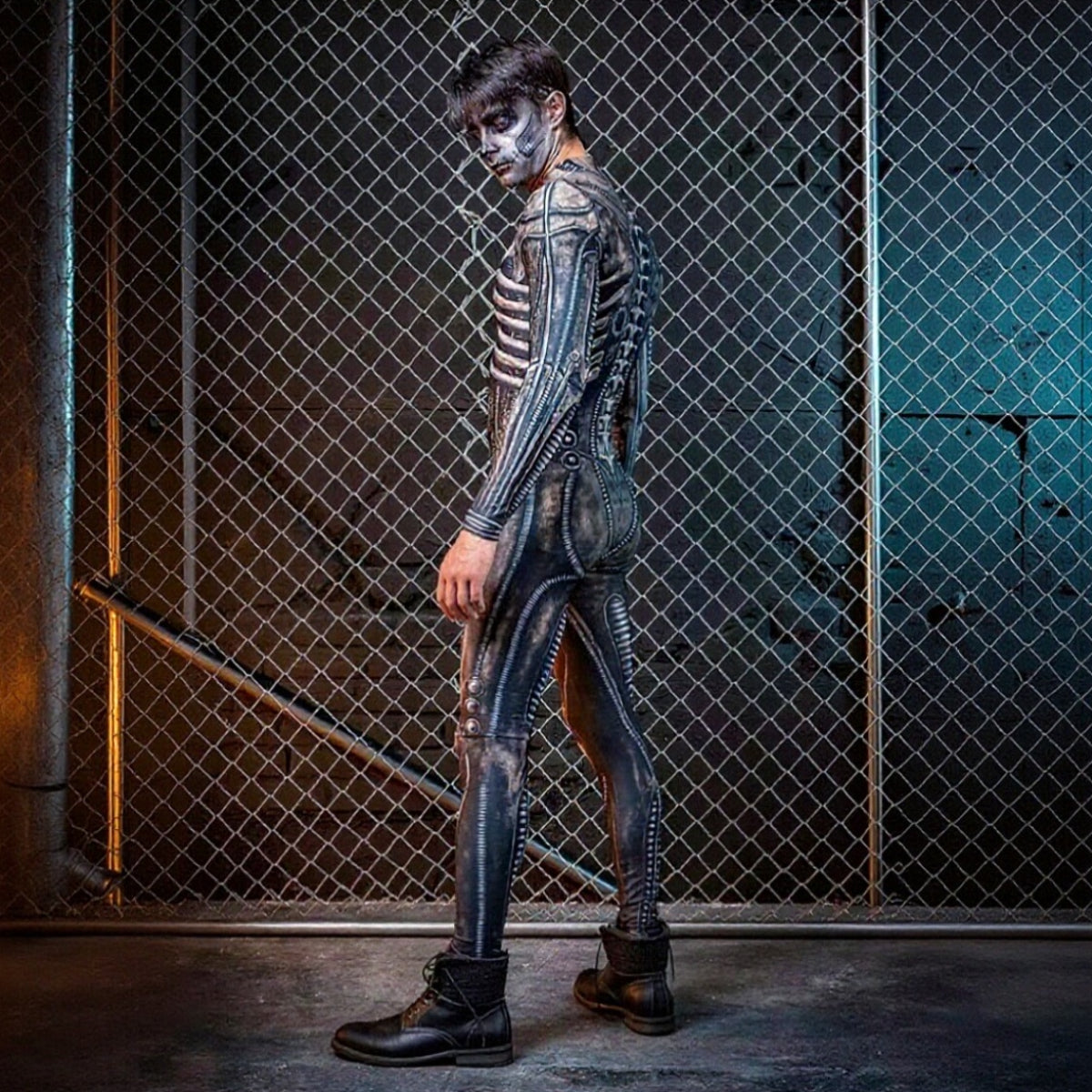 Men's Skeleton Skull Bodysuits
