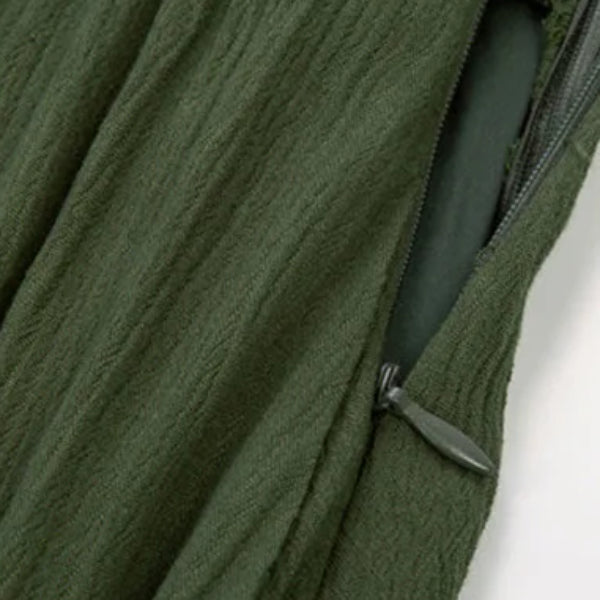 Renaissance Dress Embroidery Bell Sleeves A-Line Dress