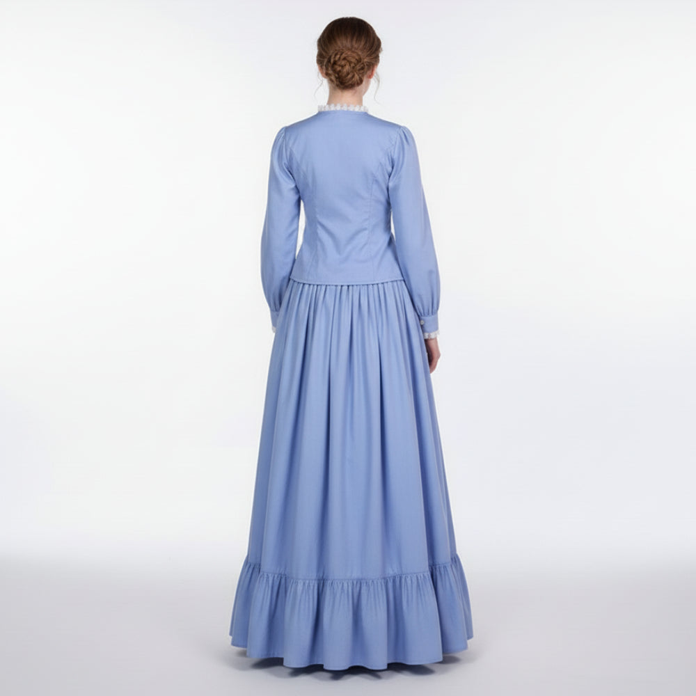 Victorian Christmas Carol Prom Dress