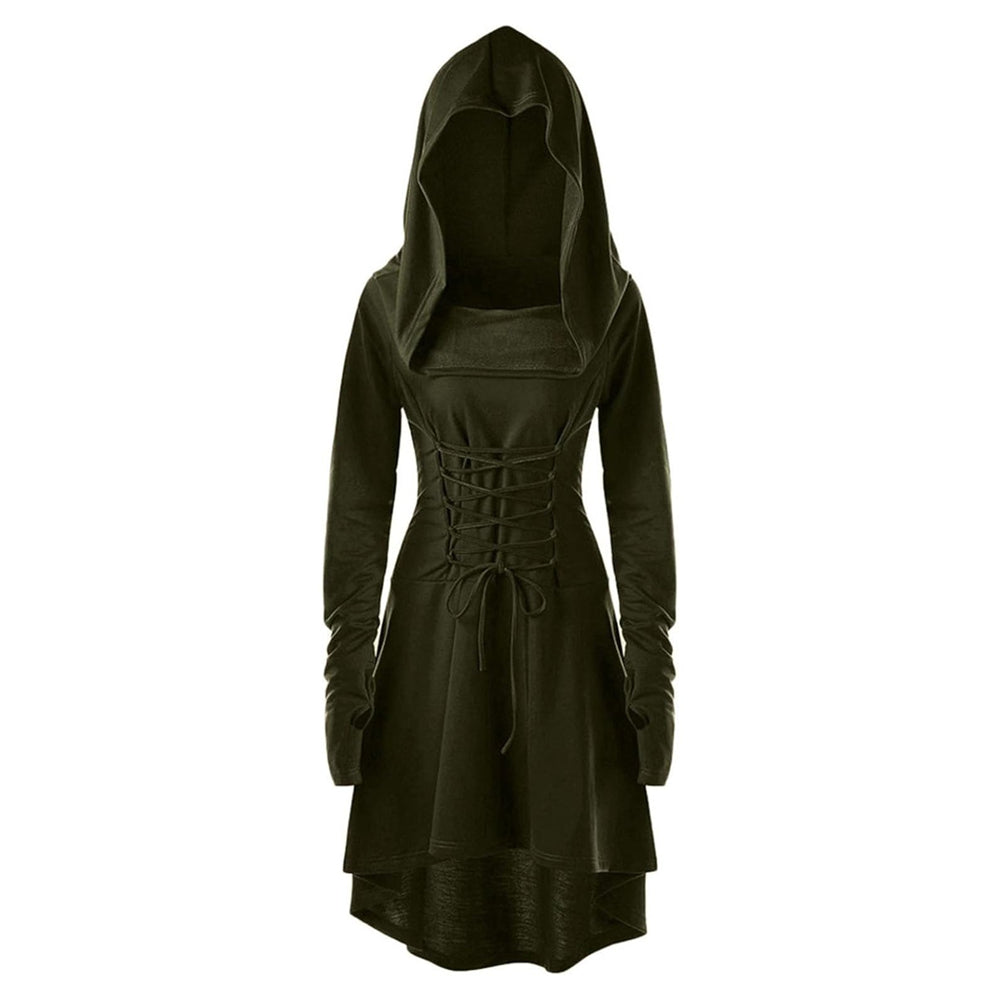 Medieval Fantasy Hooded Dress - Retrorobe