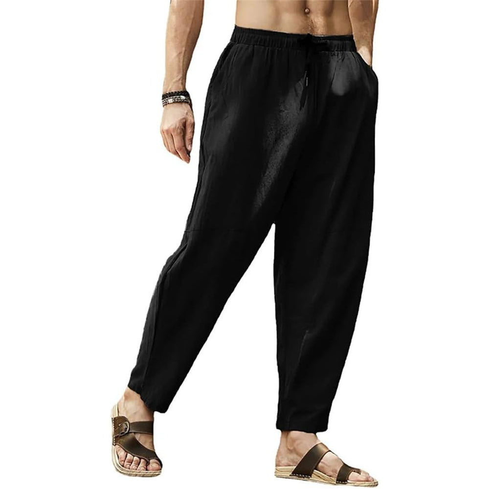 Retro Style Pirate Pants Elastic Waistband Design - Retrorobe