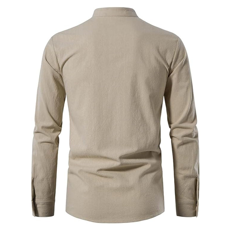 Renaissance Stand Collar Tops Pullover Shirt - Retrorobe