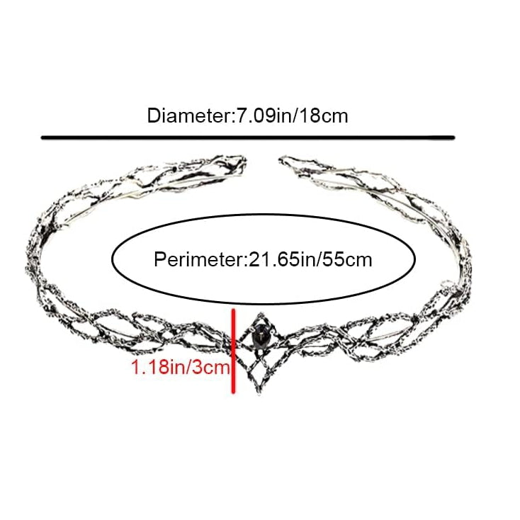 Renaissance Legolas & Elven Style Alloy Headpiece - Retrorobe