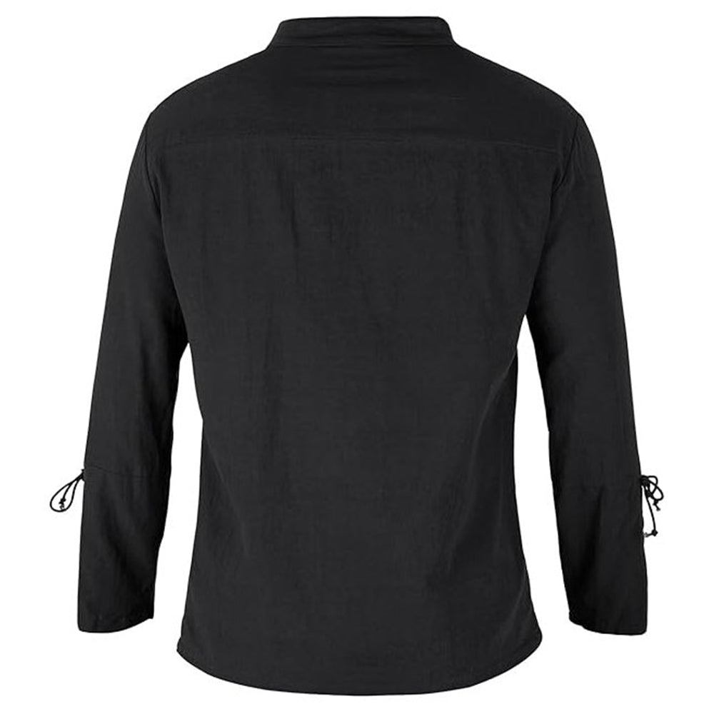 Renaissance Lace-up Design Tops Pirate Shirts - Retrorobe
