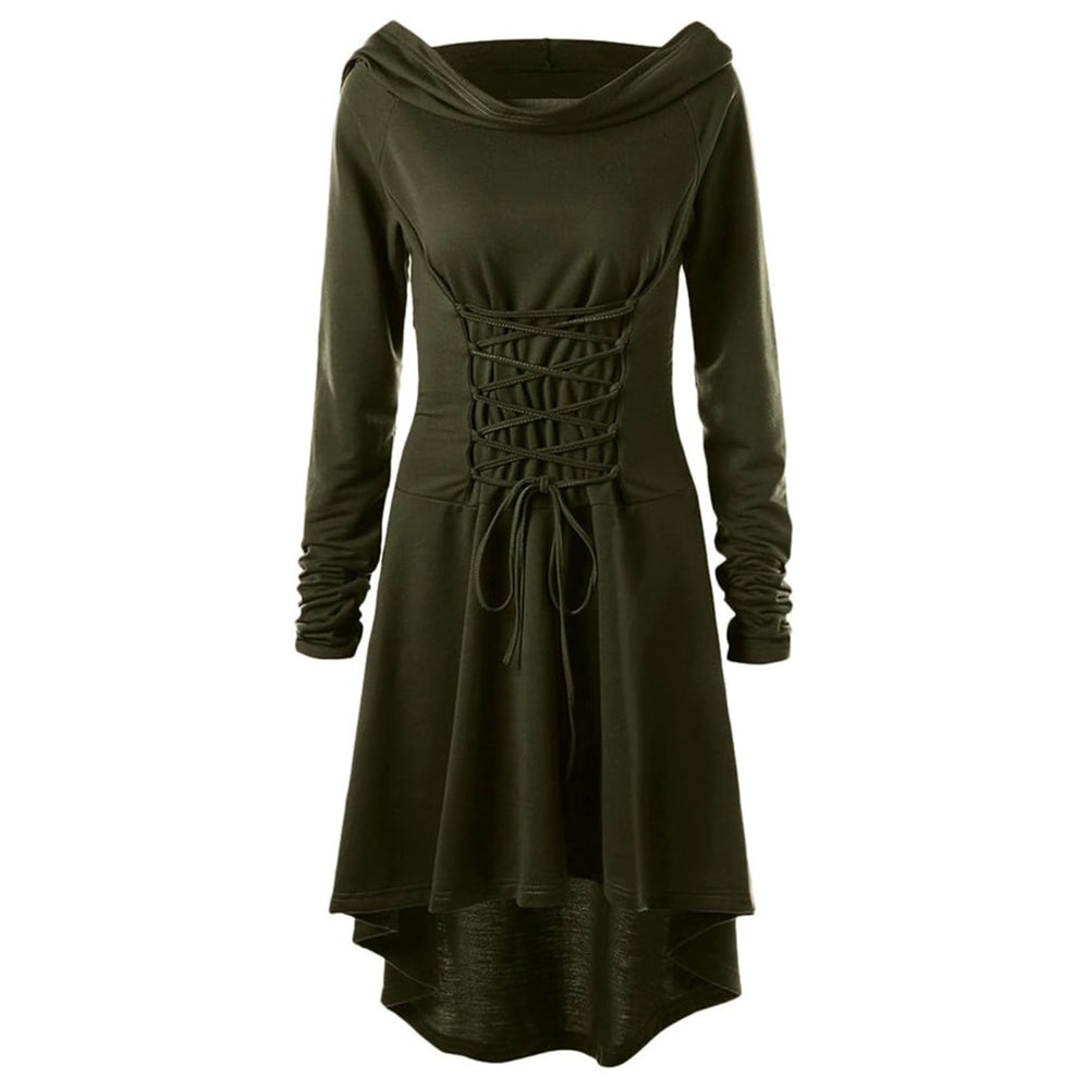 Medieval Fantasy Hooded Dress - Retrorobe