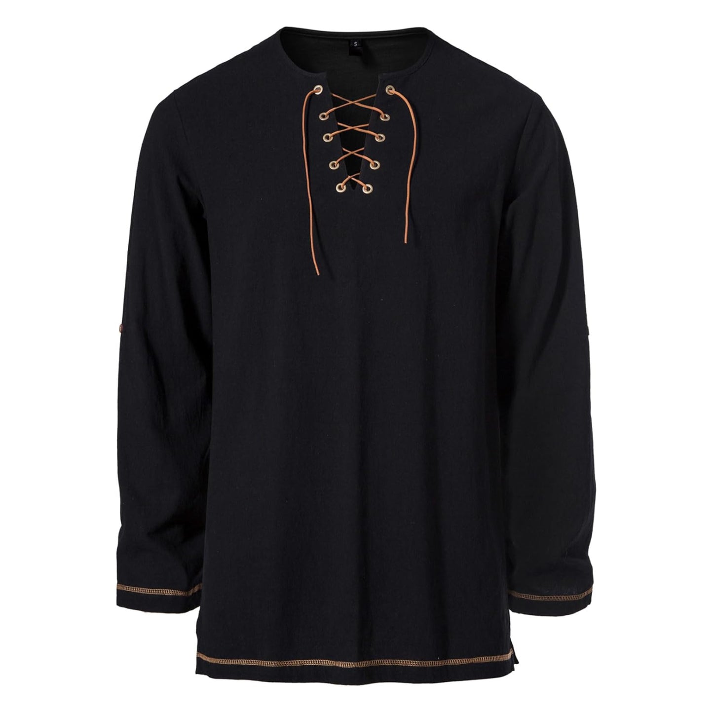 Renaissance Lace-up Design Tunic Top