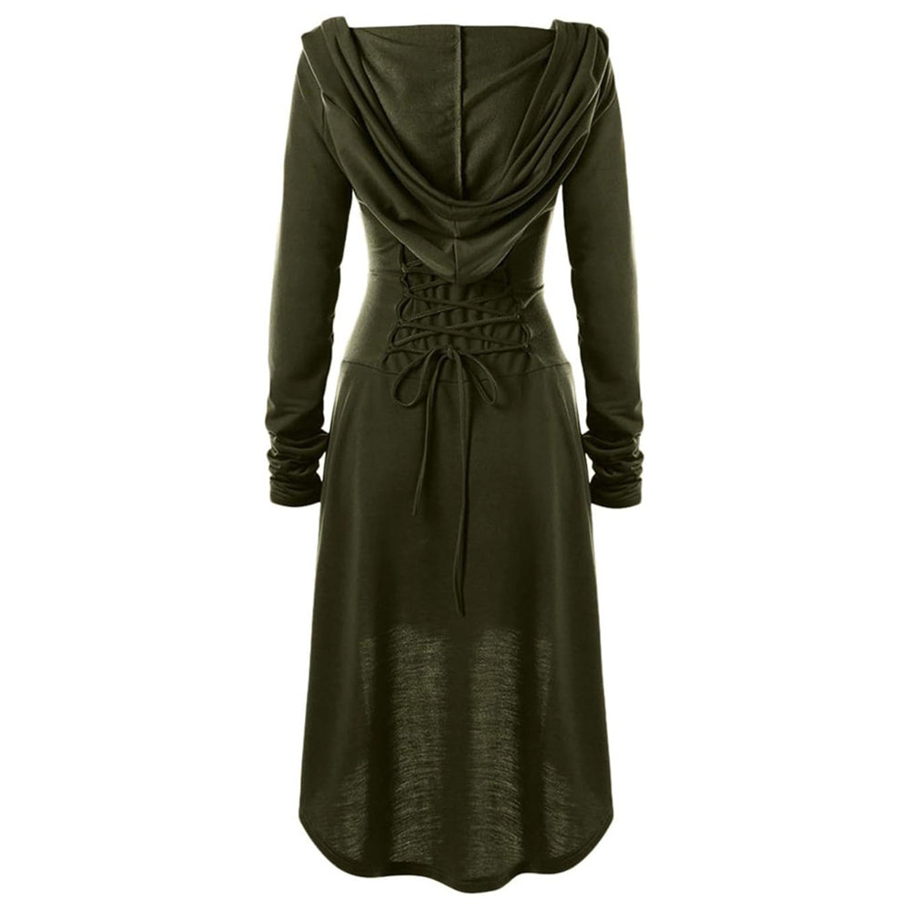 Medieval Fantasy Hooded Dress - Retrorobe