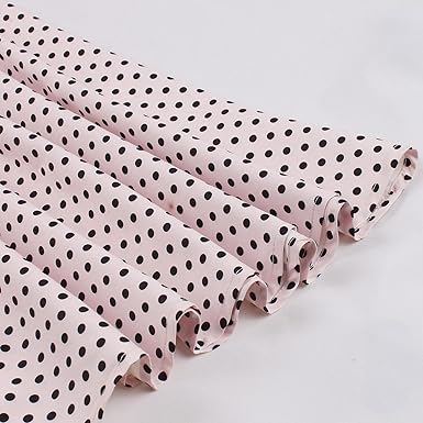 Women's 1950s Polka Dot Patchwork Lapel Collar Belted A-Line Rockabilly Dress