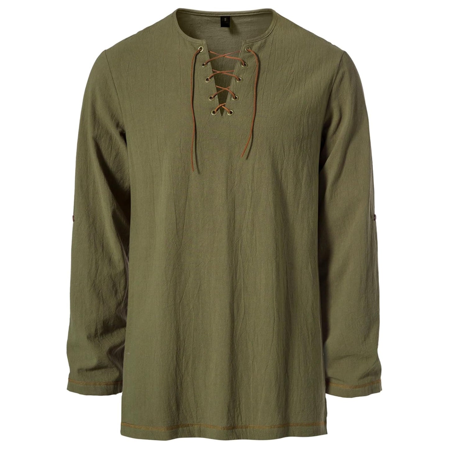 Renaissance Lace-up Design Tunic Top