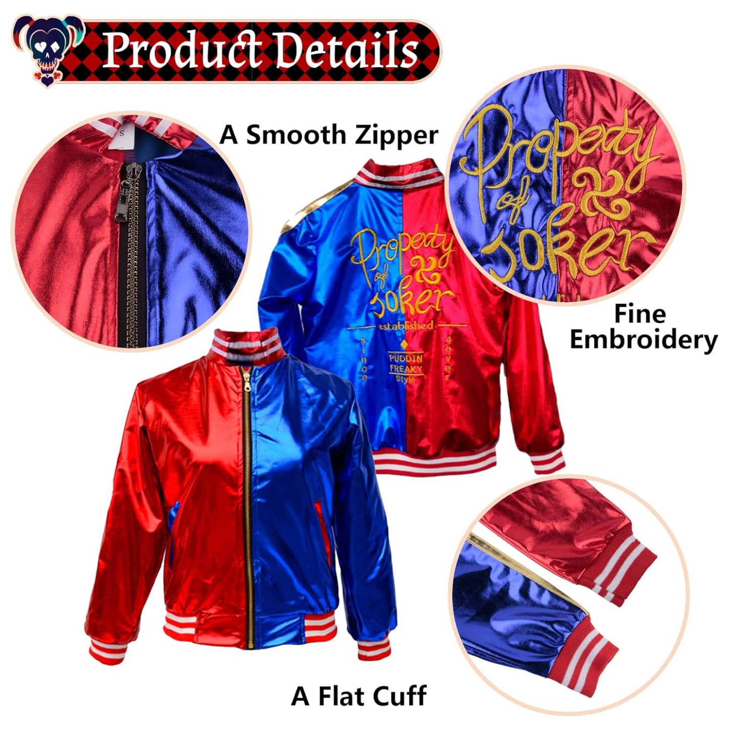 Harley Quinn Joker Suicide Squad Cosplay Costume