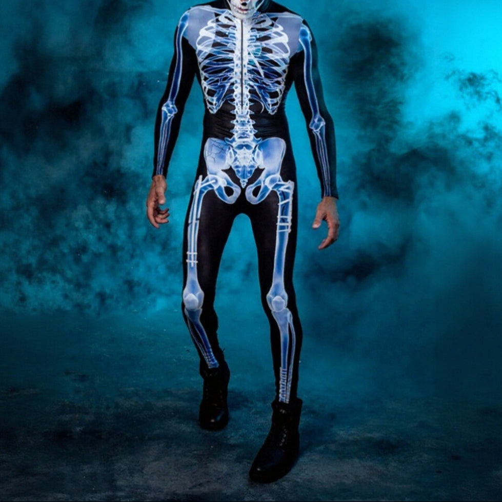 Men's X-Ray Skeleton Bodysuit