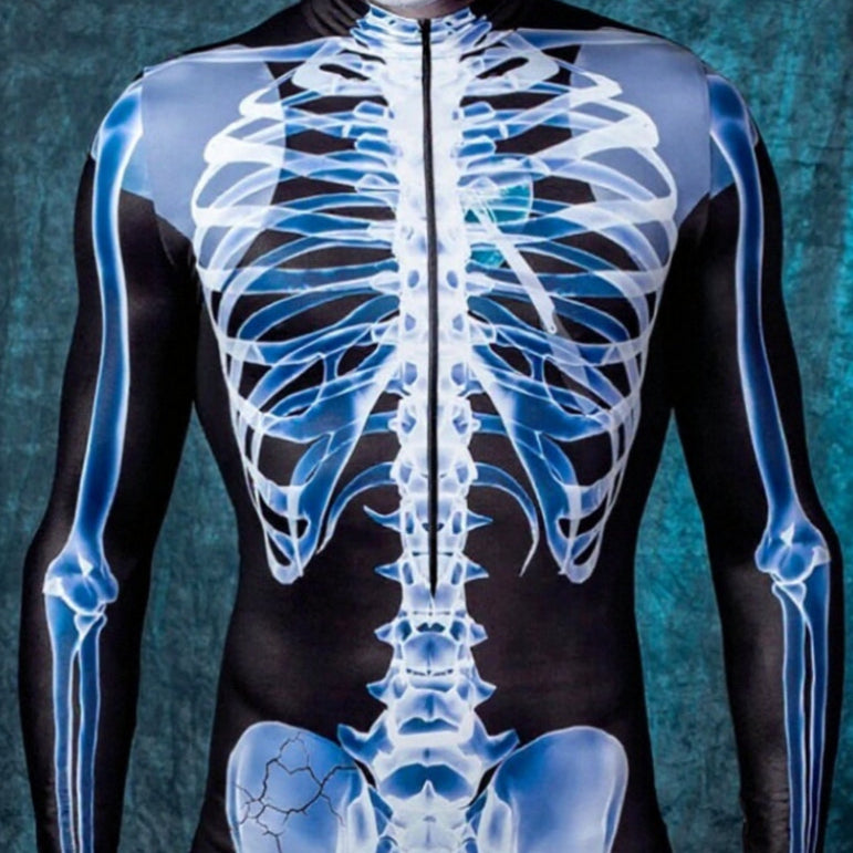 Men's X-Ray Skeleton Bodysuit