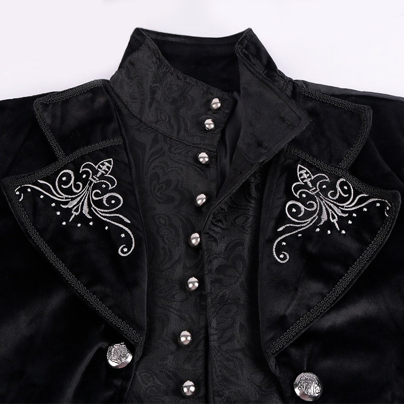 Retro Punk Style Coat for Gothic Looks