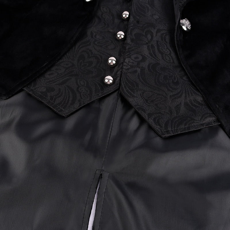 Retro Punk Style Coat for Gothic Looks