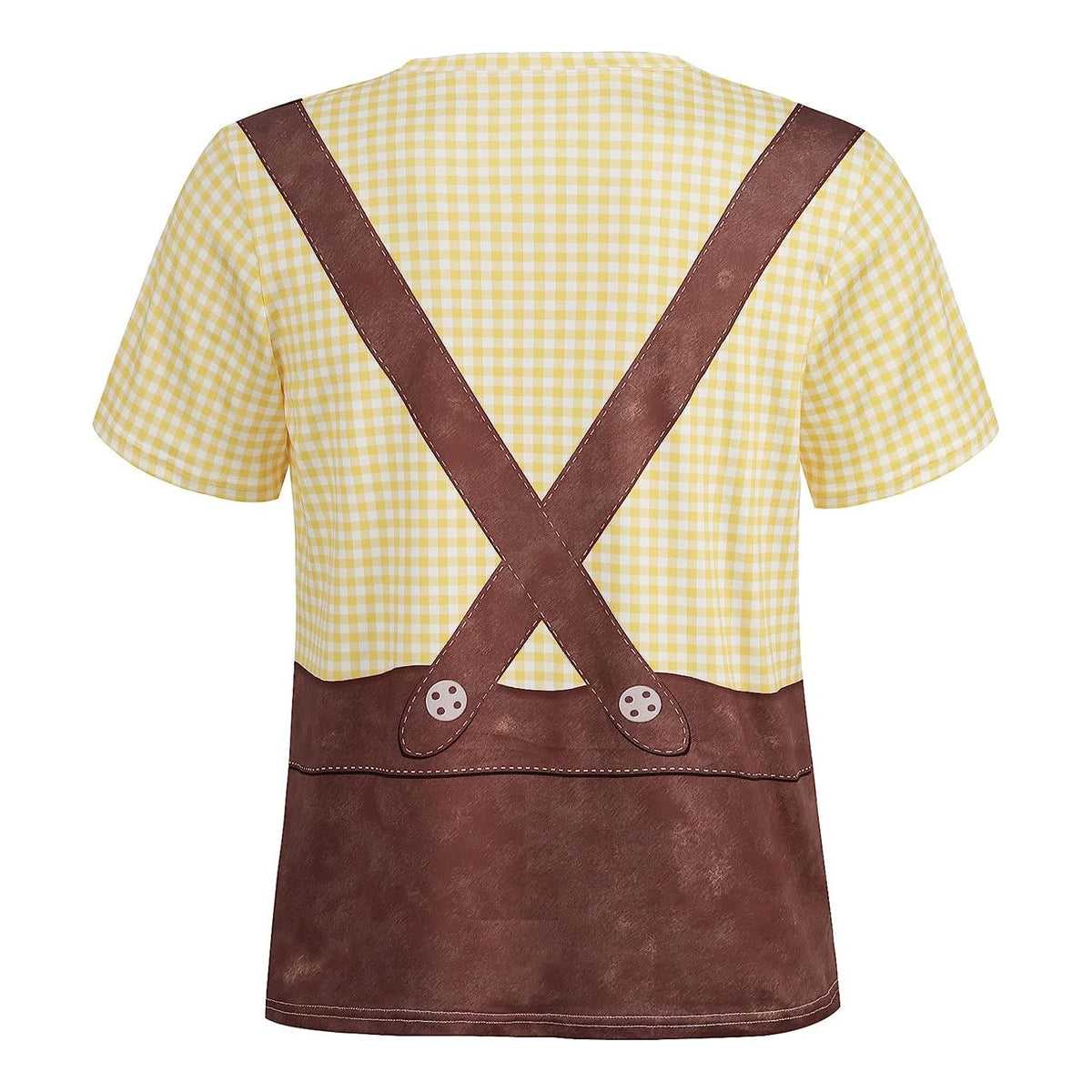 T-Shirt mit Oktoberfest-Lederhosen-Print