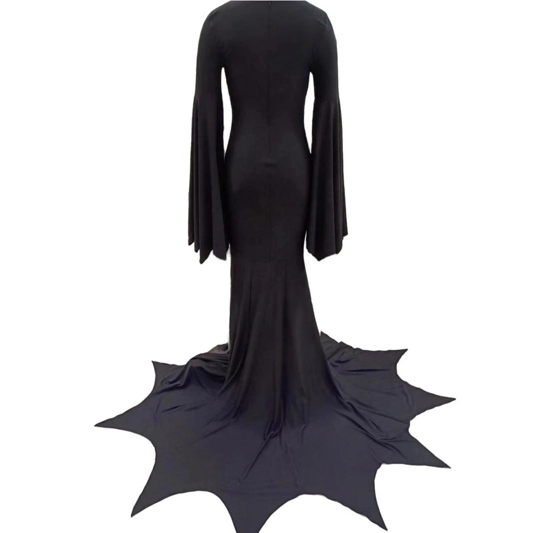 Morticia Addams Halloween Dress