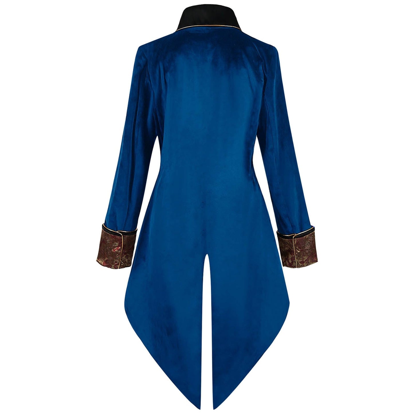 Men's Punk & Gothic Embroidered Tailcoat