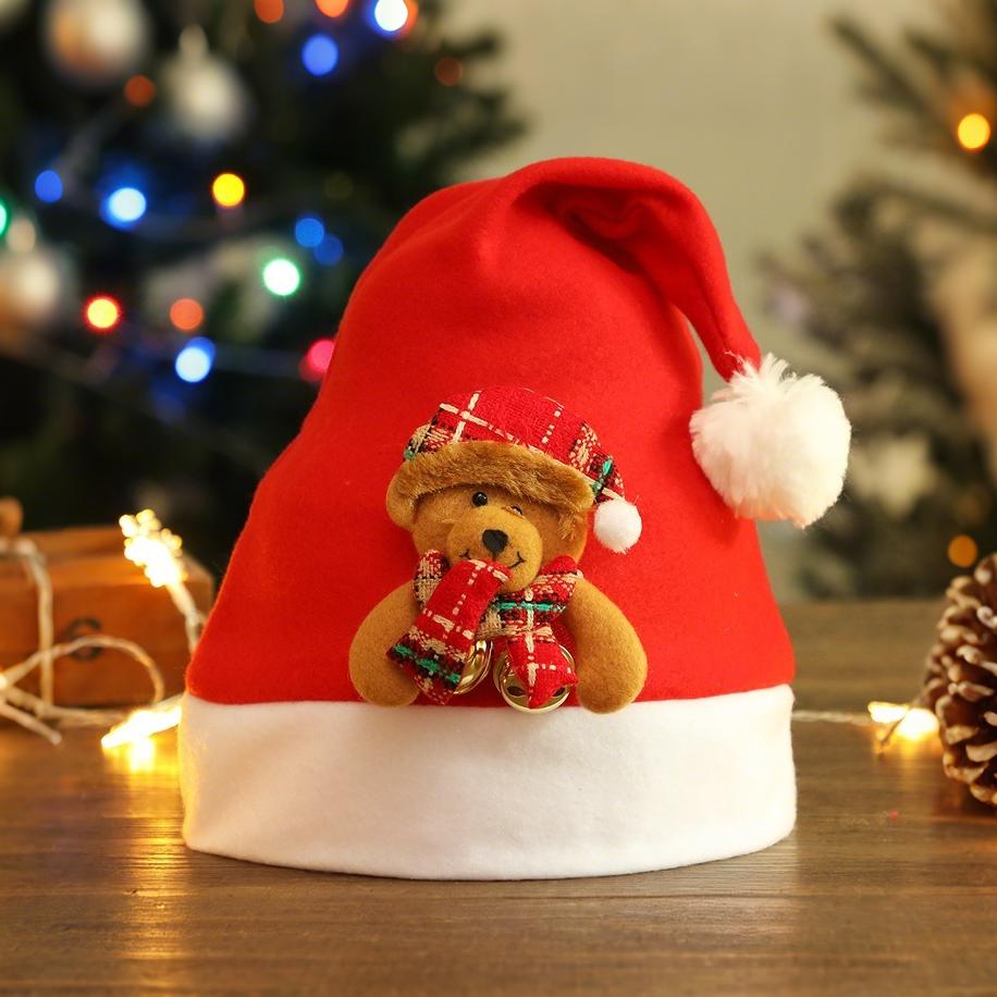 Kid's Reindeer Santa Claus Santa Hat